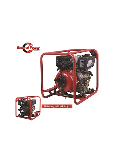 General Power Su Motoru Dizel 2" 7.0 Hp Yüksek Basınçlı