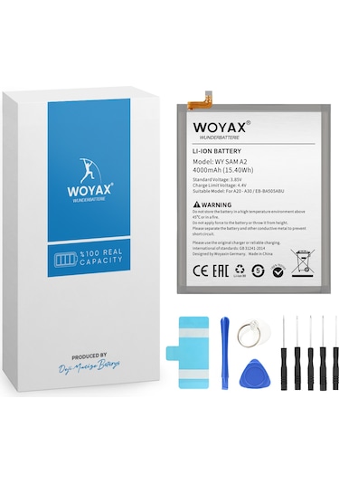 Woyax By Deji Samsung Galaxy Uyumlu A20 A30 A30s A50 Premium Batarya