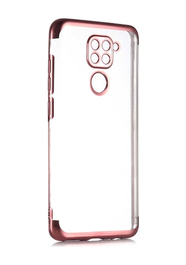 Xiaomi Redmi Note 9 Kılıf Zore Dört Köşeli Lazer Silikon Kılıf