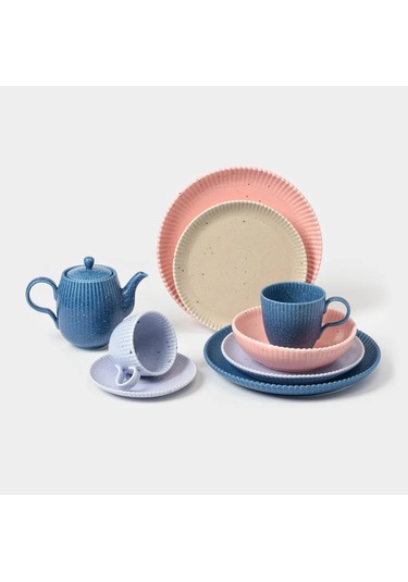 Dolana Kapaklı "mercan" Porselen Şekerlik 300 Ml 322300392 Mavi