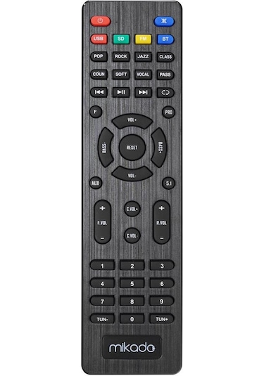 Mikado Md-672bt Bykalite 5+1 Bluetooth Speaker 120w Usb+sd+fm Destekli Multimedia Mikado