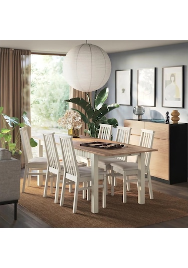 Ikea Bej Şık Yemek Masası - Açılır Yemek Masası