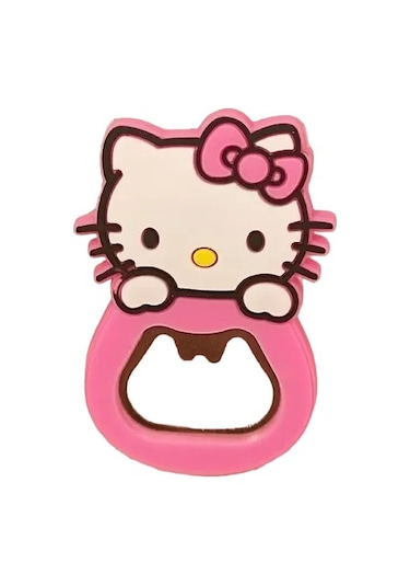 Schulzz Sanrio Hello Kitty Şişe Kapak Açacağı Pembe