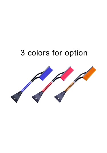 Jeehugo Mavi Araba Kar Ve Buz Kazıcı - Çalıklı Fonksiyonlu, Eva Sponge Kolu, Abs Ve Pvc Malzeme