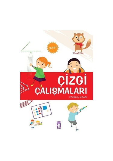 Çizgi Çalışmaları Etkinlik Kitabı  36+Ay - Elif Alkan - Timaş Çocuk
