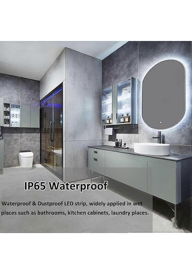 12v 6500k Ruban Led, 5 Metre 300 Led 5050 Smd Ip65 Esnek Bant Led - Canlı Aydınlatma Gösterileri İçin Diğer