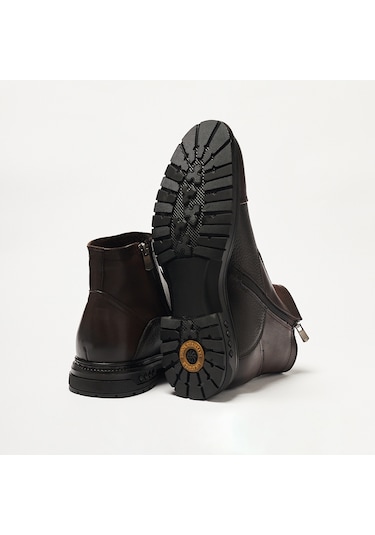 Bot Erkek Og-353 John May Kahve Deri Kahve