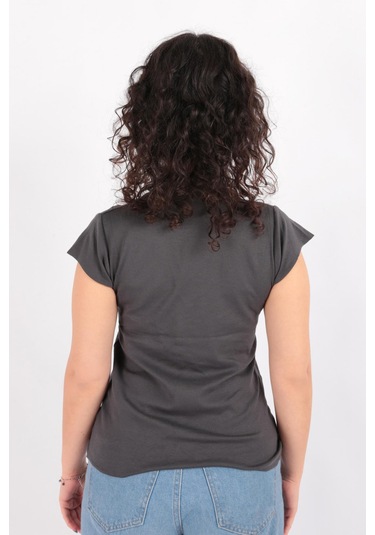 Busem S0016848 Kadın Bluz Antrasit