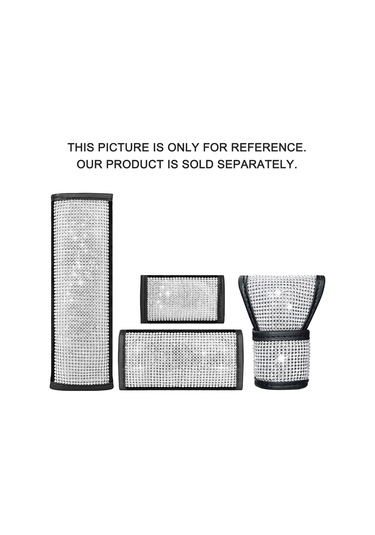 Ranyeek Kara Pu Deri Araba Vites Koruması Taşlı Desenli Vites套