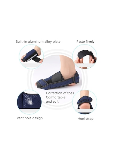 Sones Hallux Valgus Üst Üste Binme Düzeltici L Sağ