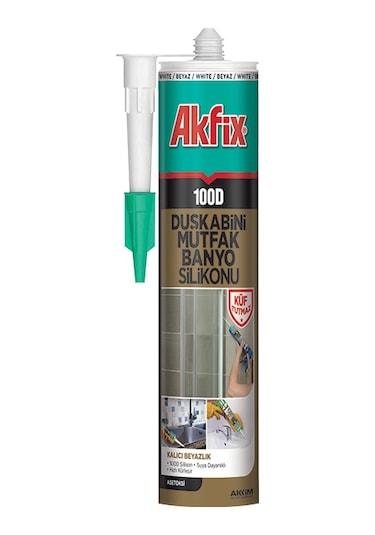Akfix 100d Duşakabin Silikonu Şeffaf