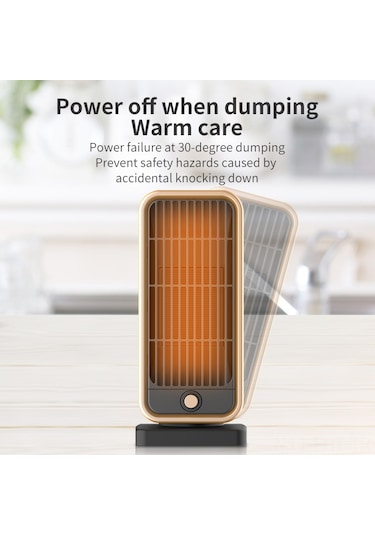 Hangfox Ev Isılandırıcı Ptc Seramik 3 Saniye Hızlı Isıtma Dikey Tip Elektrikli Soba Hq-ynd-500d Avrupa Standartı