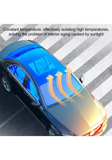 Dianziye Titanium Silver Küçük Boy Kapalı Oto Güneşlik - Isı Ve Uv Engelleyici, Kolay Kurulum, Çok Mevsimli Kullanıma Uygun Araç Güneş Paneli