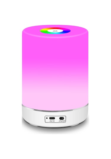 Gajeena Dokunmatik Kontrol 3 Parlaklık Ayarı Rgb Renkli Stüdyo Lambası, Yumuşak Işık, Gözlere Zararsız, 1200mah Batarya İle Beyaz