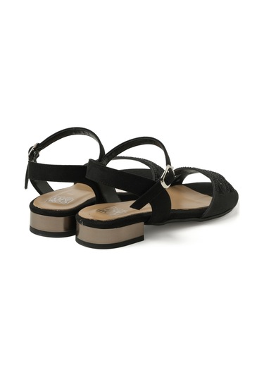 Sandalet Kadın Diğer 4p5239 Comart 5239 Atene Acc Nero/nero Siyah