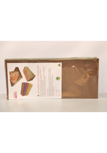 Sdf Kereste Kedi Tırmalama Karton Düz 23 x 47 x 4 CM