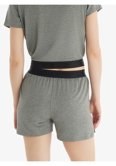Blackspade Kadın Şort 51819 - Antrasit Melanj Antrasit Melanj