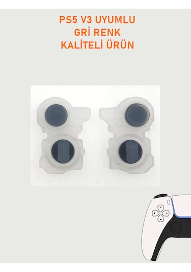 Ps5 V3 Bdm 030 Uyumlu Kol İç Lastik Takımı Gri Renk Kaliteli Ürün