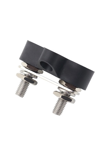 Youtek M6 Çift Somunlu Bakırlı Akım Terminali - Dc 48v 80a, Kırmızı-siyah, 4 Bağlantı Ve 4 Isı Kontraktörlü Set