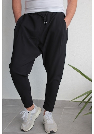Baykim Sports Wears Unisex Siyah Rahat Şalvar