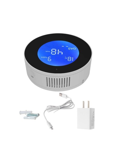 Xindoker Wifi Doğalgaz Kaçak Dedektörü - Anlık Uyarı Ve Akıllı Telefon Bildirimi İle Ev Güvenliği Diğer