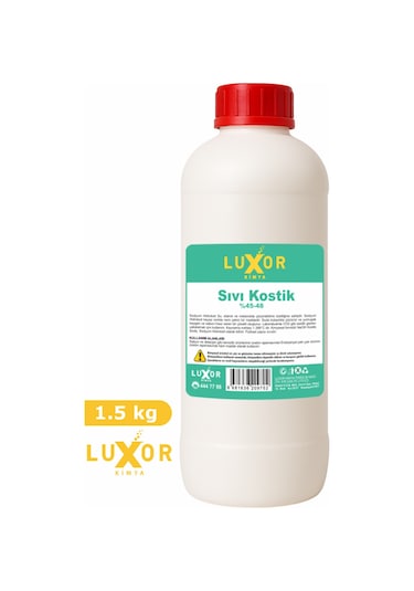 Luxor Kimya Sıvı Kostik 1.5 Kg %45-48