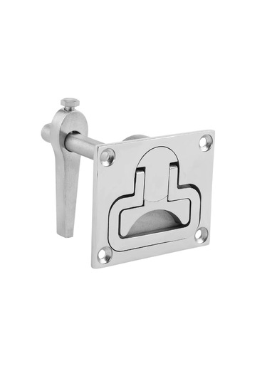 Sealux Marine Paslanmaz Çelik Gömme Montajlı Zemin Kilidi Güverte Mandalı 67 X 79 Mm