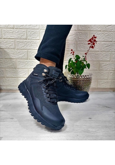 Jump 29652 Siyah Waterproof Kaymaz Rahat Erkek Bot 001