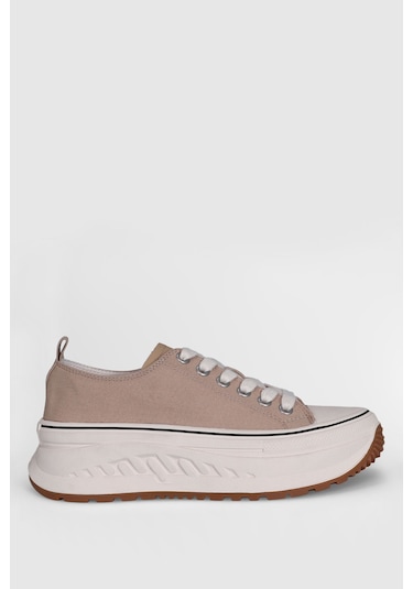 Lufian Kadın Shay Sneaker Ayakkabı 121230006 Bej Bej