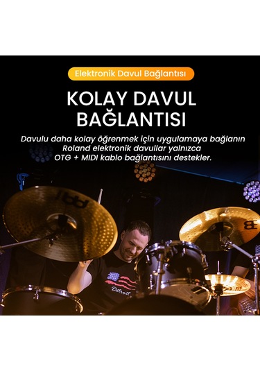 Veggieg Lightning To Mıdı Usb-b İphone İpad Uyumlu Müzik Enstrüman Kablosu