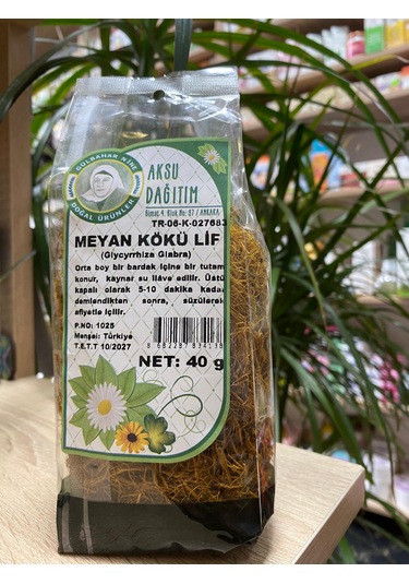 Aksu Dağıtım Meyan Kökü Lif 40 Gr
