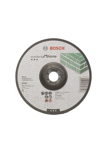 Bosch 180x3.0 mm Standard For Stone Bombeli - 2608603175