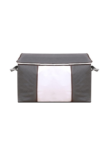 Pazly Yorgan Torbaları Takviyeli Suntek Saklama Kulplu Kapları Gri Adet 3 Jo Diğer