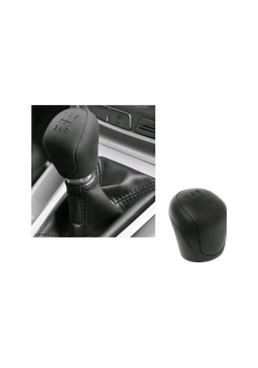 Silikon Manuel Siyah Vites Topuzu Kılıfı Düz Vites İleri 5 Vites Diğer