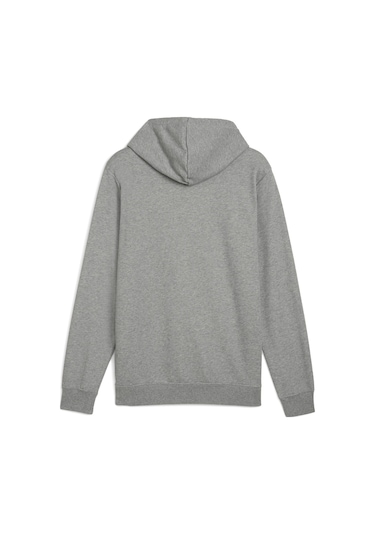 Puma Essentıals Small Logo Erkek Kapüşonlu Sweatshirt 686772 03 Gri
