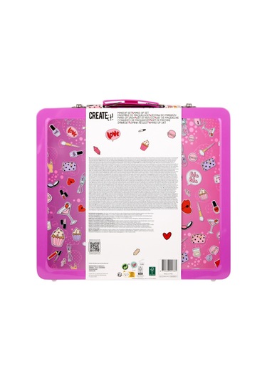 Create It Büyük Metal Kutulu Makyaj Seti