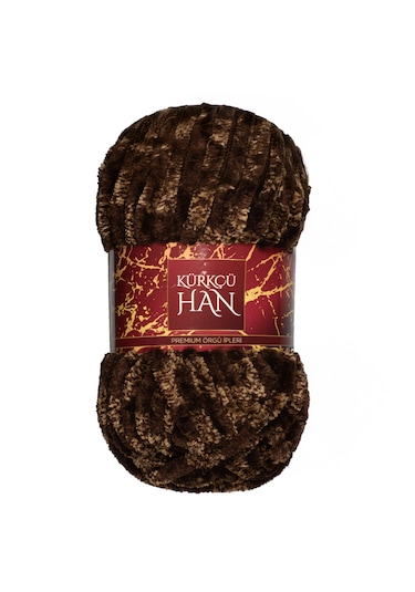 Kürkçü Han Jumbo Kadife 150gr 43m Kahverengi Mix