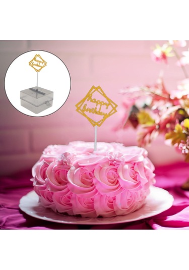 Suntek Plastik Kek Kumbarası Güvenli Para Çekme Mezuniyet Ve