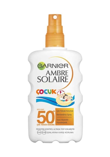 Garnier Ambre Solaire Çocuklar İçin SPF50+ Güneş Spreyi 200 ML