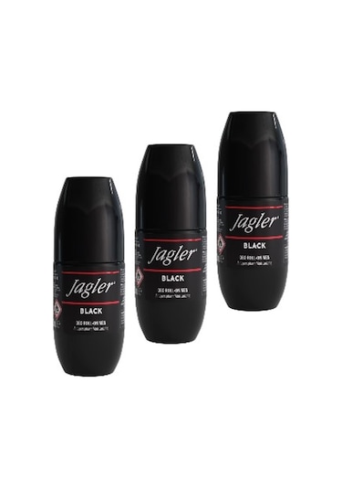 Jagler Black Erkek Roll-On Deodorant 50 ML x 3