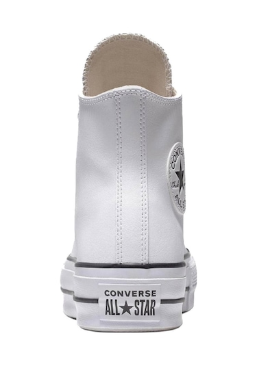 Converse 561676 C Taylor All Star Leather Platform Beyaz Unisex Ayakkabı Beyaz
