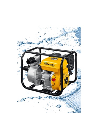 Dragro Alman Drg-99sm 9.9 Hp Turbo Benzinli Su Motoru 2 Parmak S
