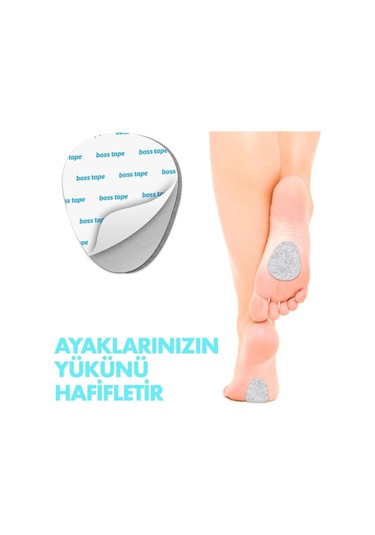 Boss Ayak Tabanı için Yumuşak Yapılı Hipoalerjenik Ped 10'lu