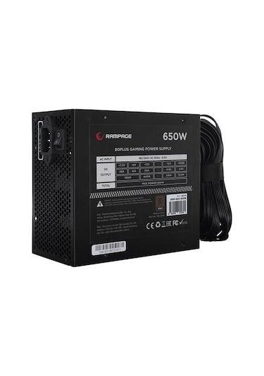 Rampage 650w 80+ Bronze Rmp-650-80pb Power Supply