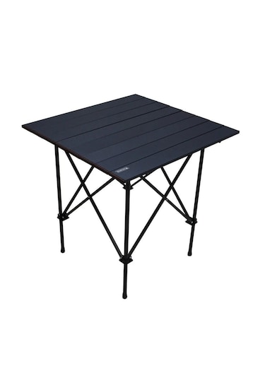 Katlanır Boyalı Alüminyum Kamp Masası Out-2060 Siyah