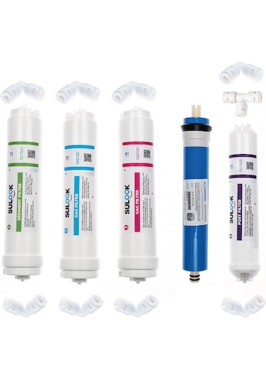Inline Kapalı Kasa Tüm Su Arıtma Cihazlarına Uyumlu 5'Li Filtre - 504676024