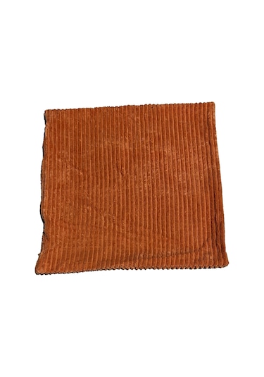 Homyl Kadife Yastık Kılıfı, Atma Kılıfı 18x18 Inç/45x45 Turuncu