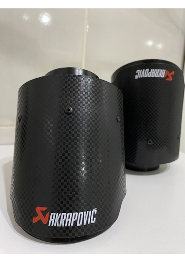 Akrapovic Karbon Egzoz Ucu 90mm Tek --mayukdizayn--