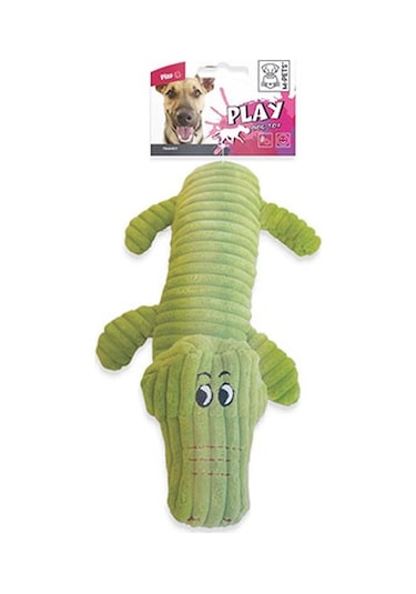M-pets Peluş Timsah Köpek Oyuncağı Yeşil 32x17x9 Cm 244-50027.01