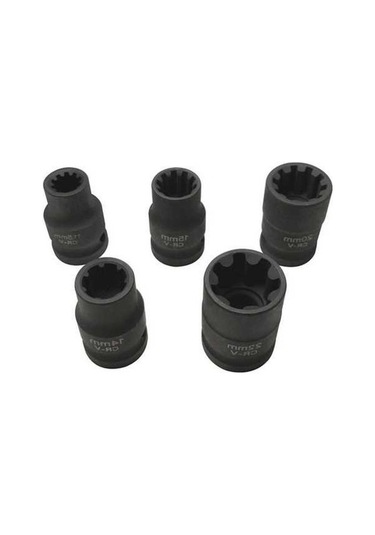 Ebitda Volkswagen/audi/porsche İçin Zk-056 Fren Kaliper Soket Seti - 7pt & 10pt Lokma Aleti